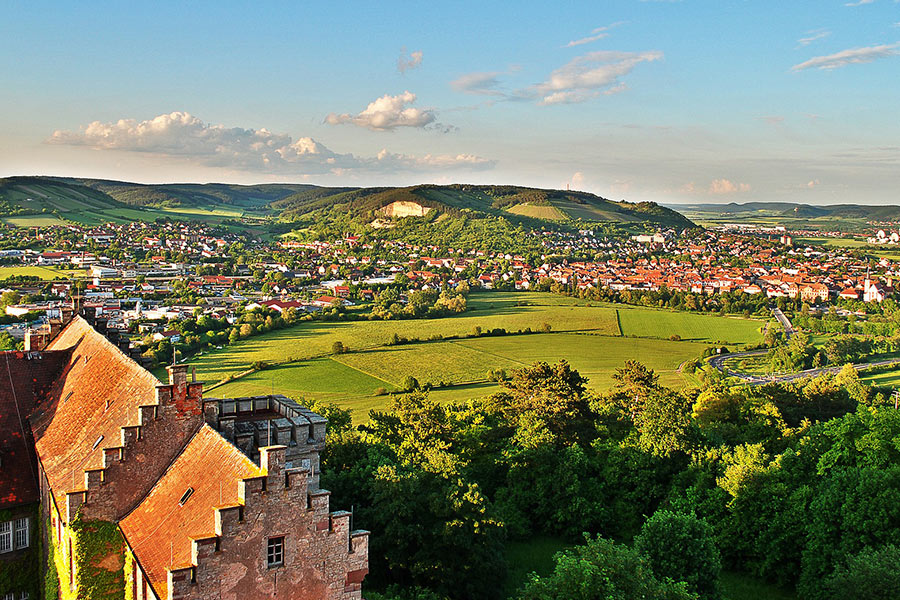 Ausflugsziel fränkisches Saaletal
